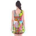 Zen Garden Japanese Nature Garden Scoop Neck Skater Dress View2