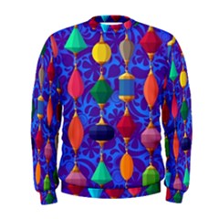 Colorful Background Stones Jewels Men s Sweatshirt