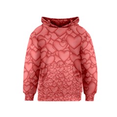 Background Hearts Love Kids  Pullover Hoodie