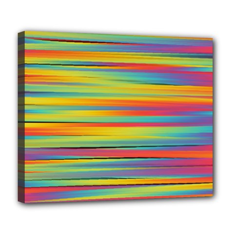 Colorful Background Deluxe Canvas 24  X 20  