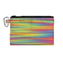 Colorful Background Canvas Cosmetic Bag (Medium) View1