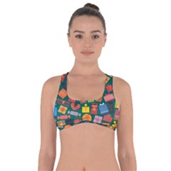 Presents Gifts Background Colorful Got No Strings Sports Bra by Nexatart