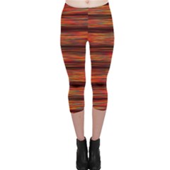 Colorful Abstract Background Strands Capri Leggings  by Nexatart