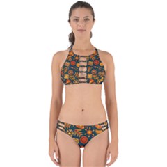 Pattern Background Ethnic Tribal Perfectly Cut Out Bikini Set