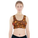 Pattern Background Ethnic Tribal Sports Bra With Pocket View1