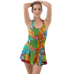 Background Colorful Abstract Swimsuit by Nexatart