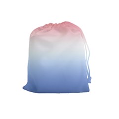 Red And Blue Drawstring Pouches (Large) 