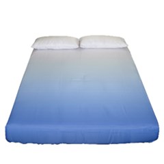 Red And Blue Fitted Sheet (Queen Size)