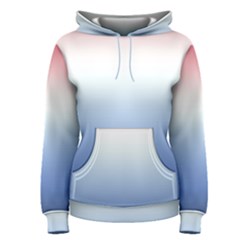 Red And Blue Women s Pullover Hoodie