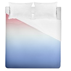 Red And Blue Duvet Cover (Queen Size)