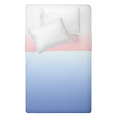 Red And Blue Duvet Cover Double Side (Single Size)