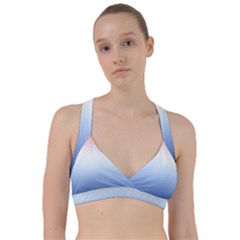 Red And Blue Sweetheart Sports Bra