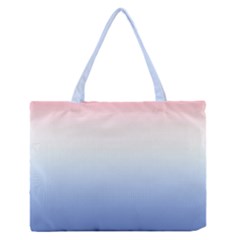 Red And Blue Zipper Medium Tote Bag