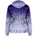 Purple Disintegrate Women s Pullover Hoodie View2