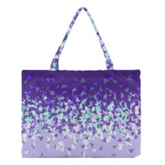 Purple Disintegrate Medium Tote Bag by jumpercat