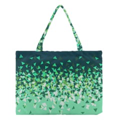 Green Disintegrate Medium Tote Bag by jumpercat