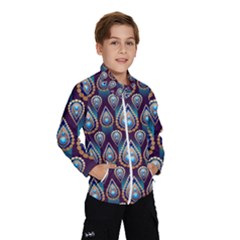 Seamless Pattern Pattern Wind Breaker (kids) by Nexatart