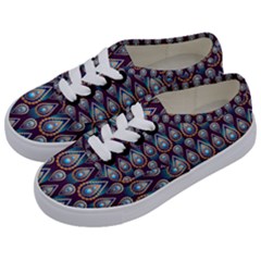 Seamless Pattern Pattern Kids  Classic Low Top Sneakers