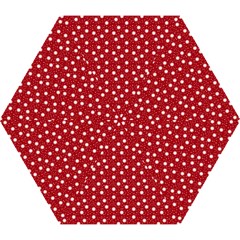 Floral Dots Red Mini Folding Umbrellas
