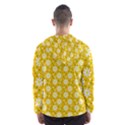 Daisy Dots Yellow Hooded Wind Breaker (Men) View2