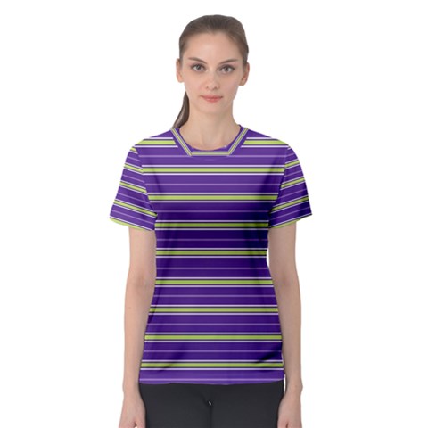 Color Line 1 Women s Sport Mesh Tee by jumpercat