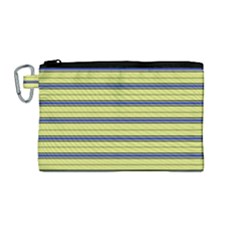 Color Line 3 Canvas Cosmetic Bag (Medium)