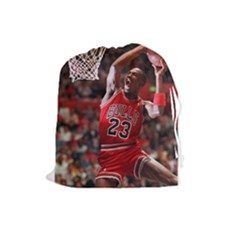 Michael Jordan Drawstring Pouches (large)  by LABAS