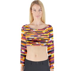 Fast Capsules 4 Long Sleeve Crop Top by jumpercat