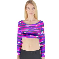 Fast Capsules 6 Long Sleeve Crop Top by jumpercat