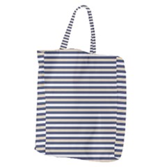 Royal Gold Classic Stripes Giant Grocery Zipper Tote