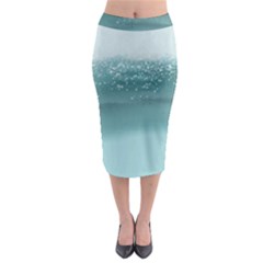 Waterworks Midi Pencil Skirt by digitaldivadesigns
