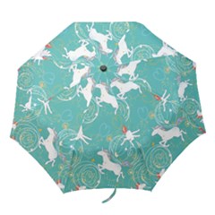 Magical Flying Unicorn Pattern Folding Umbrellas by Bigfootshirtshop