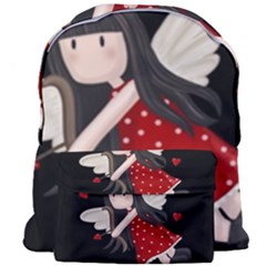 Cupid Girl Giant Full Print Backpack by Valentinaart
