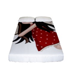 Cupid Girl Fitted Sheet (full/ Double Size)
