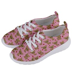 Chihuahua Pattern Women s Lightweight Sports Shoes by Valentinaart