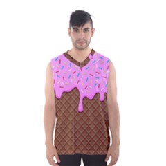 Chocolate And Strawberry Icecream Men s Basketball Tank Top by jumpercat