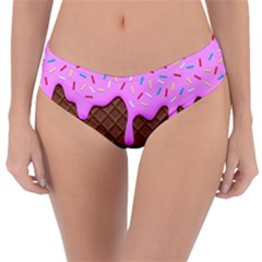 Chocolate And Strawberry Icecream Reversible Classic Bikini Bottoms by jumpercat