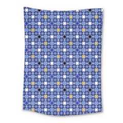 Persian Block Sky Medium Tapestry by jumpercat