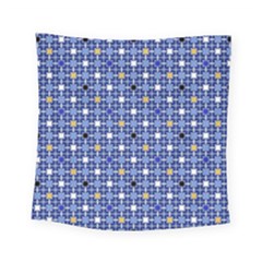 Persian Block Sky Square Tapestry (small) by jumpercat
