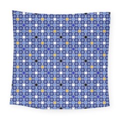 Persian Block Sky Square Tapestry (large) by jumpercat