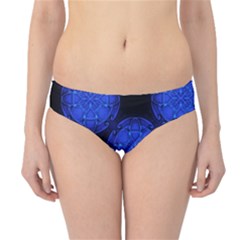 Blueberry Cosmos Hipster Bikini Bottoms by whimsyart2wear