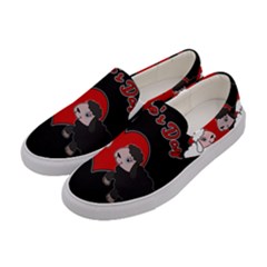 Valentines Day - Sheep  Women s Canvas Slip Ons by Valentinaart