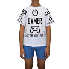 Gamer Kids  Short Sleeve Swimwear by Valentinaart