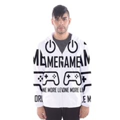 Gamer Hooded Wind Breaker (men) by Valentinaart