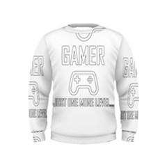 Gamer Kids  Sweatshirt by Valentinaart