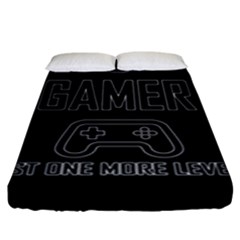 Gamer Fitted Sheet (king Size) by Valentinaart