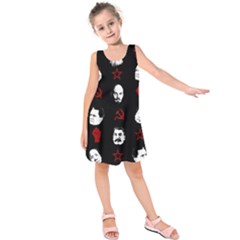 Communist Leaders Kids  Sleeveless Dress by Valentinaart