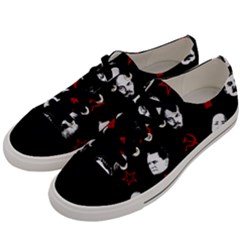 Communist Leaders Men s Low Top Canvas Sneakers by Valentinaart