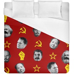 Communist Leaders Duvet Cover (king Size)