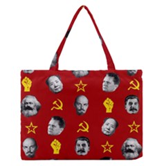 Communist Leaders Zipper Medium Tote Bag by Valentinaart